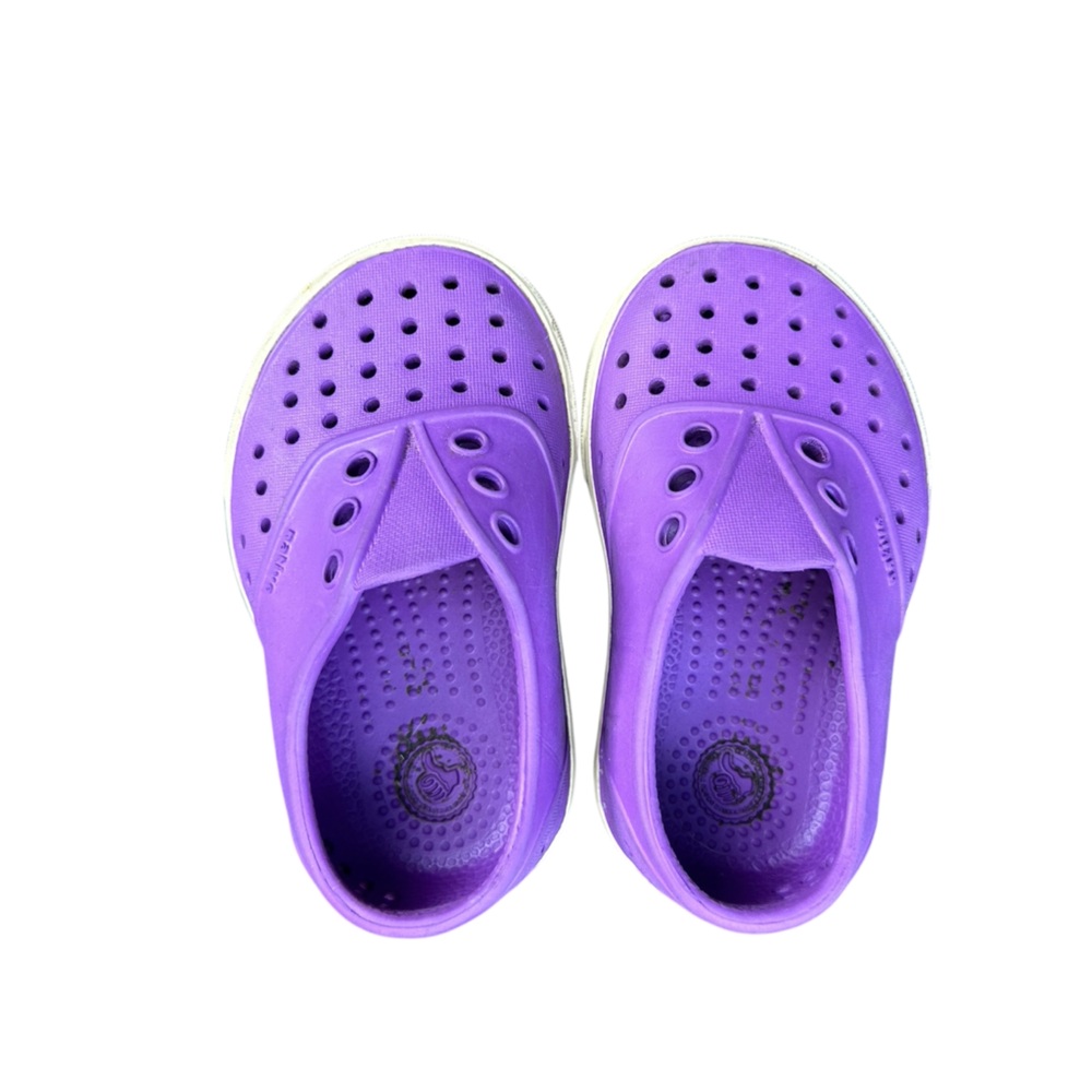 Native Miller Slip On Shoes Purple Toddler Size‎ 5